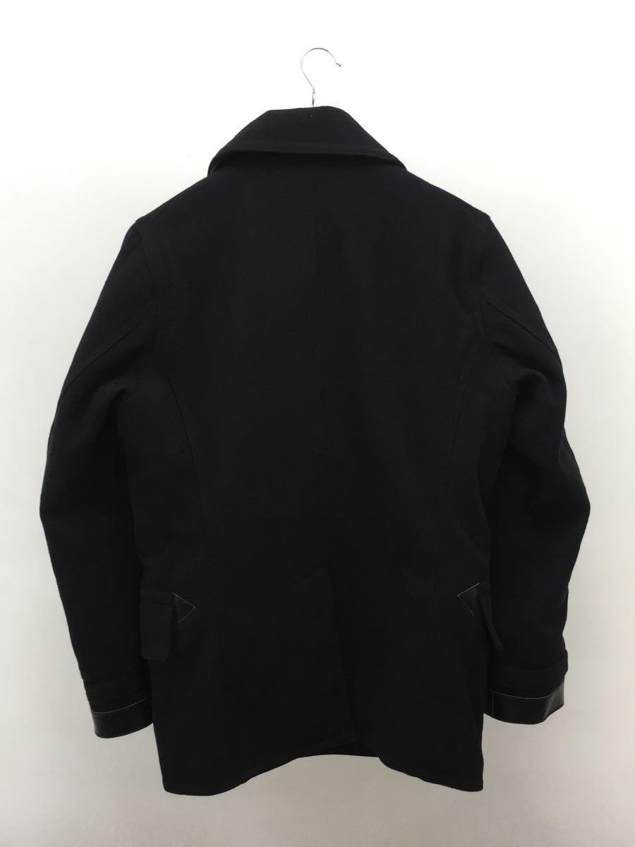 Nigel Cabourn* pea coat /46/ wool /BLK/ plain /8010000000