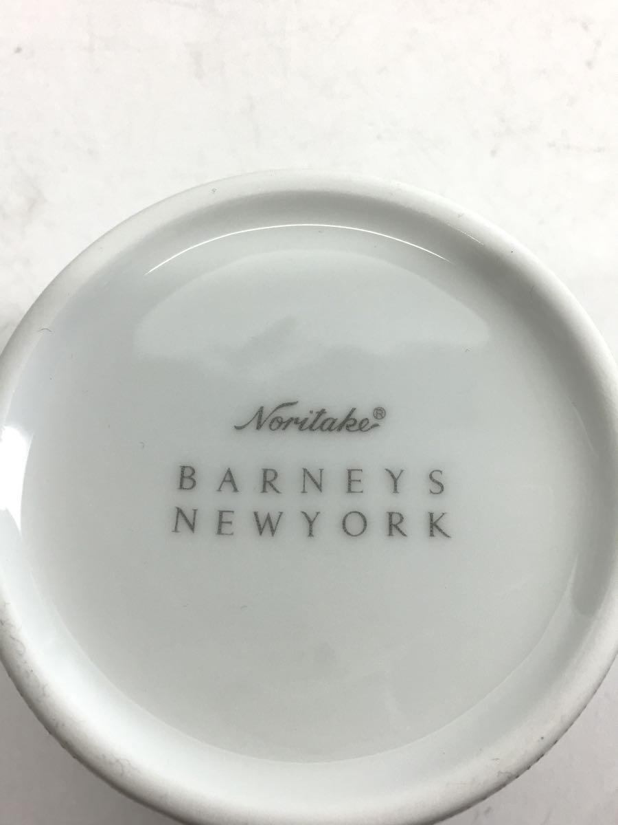 BARNEYS NEWYORK◆カップ&ソーサー/2点セット/WHT/BARNEYS NEWYORK×Noritake_画像4