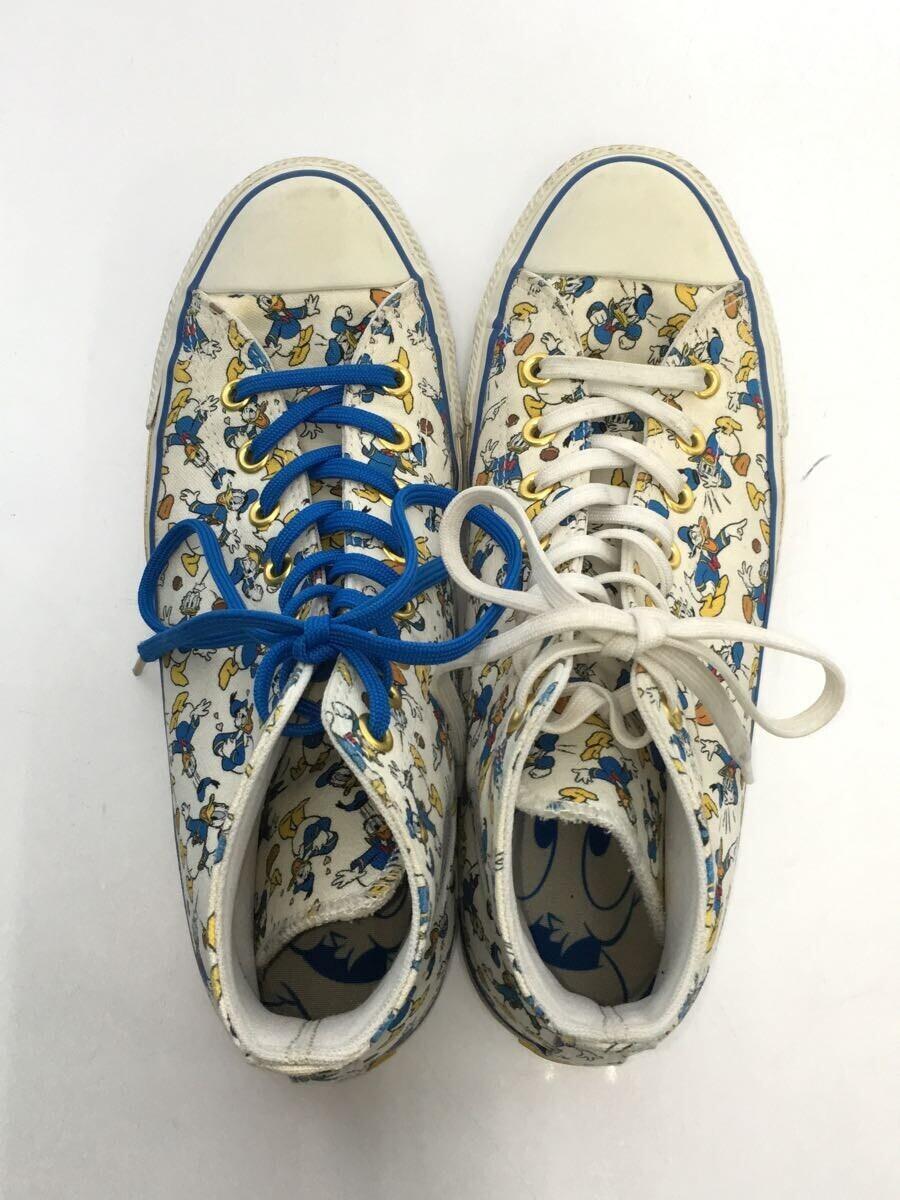 CONVERSE◆ハイカットスニーカー/ALL STAR 100 DONALD DUCK/27.5cm/WHT/1CL393_画像3