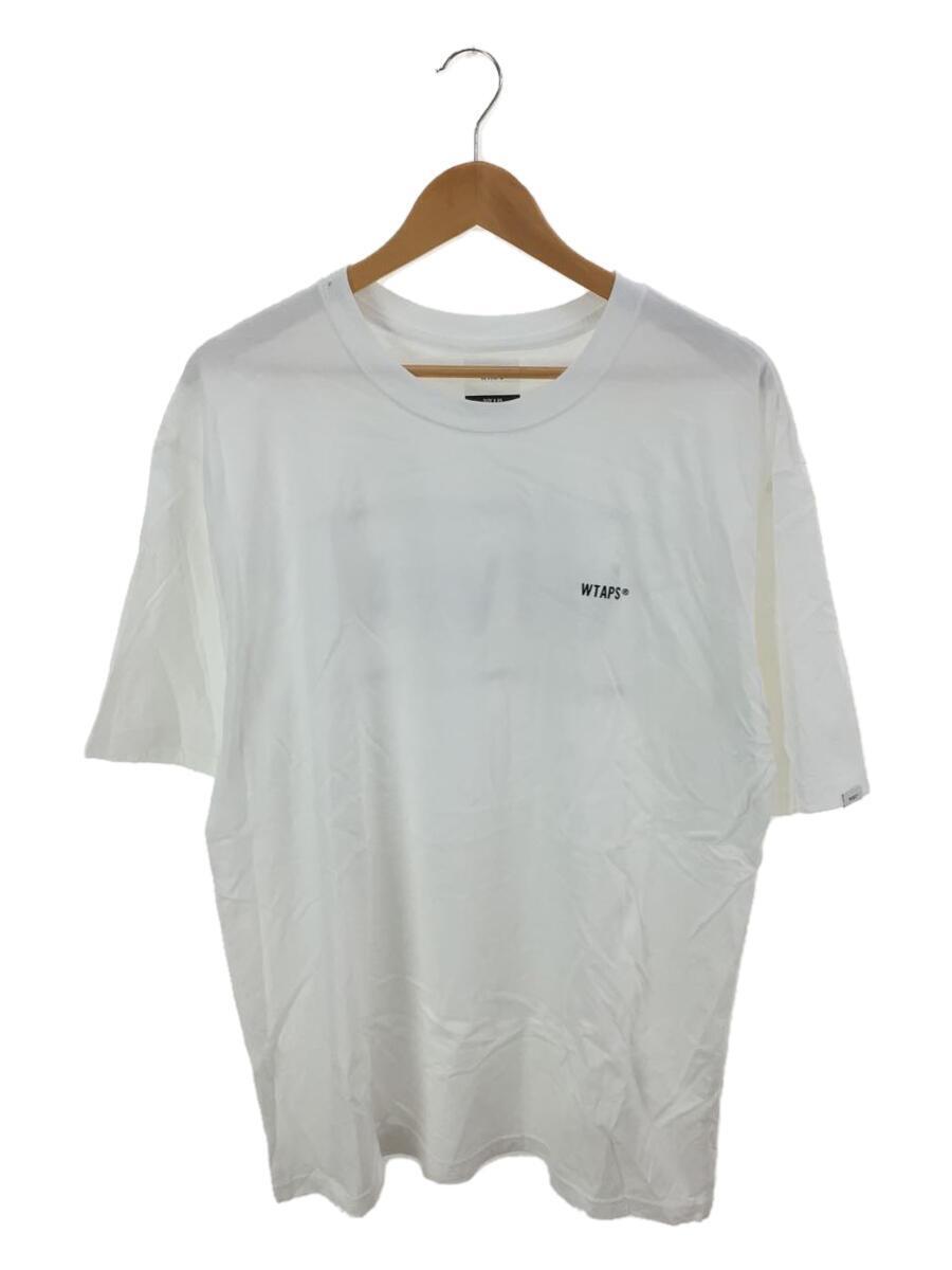 WTAPS◆22S/WTVUATシャツ/ストリート/WTAPS/5/コットン/WHT