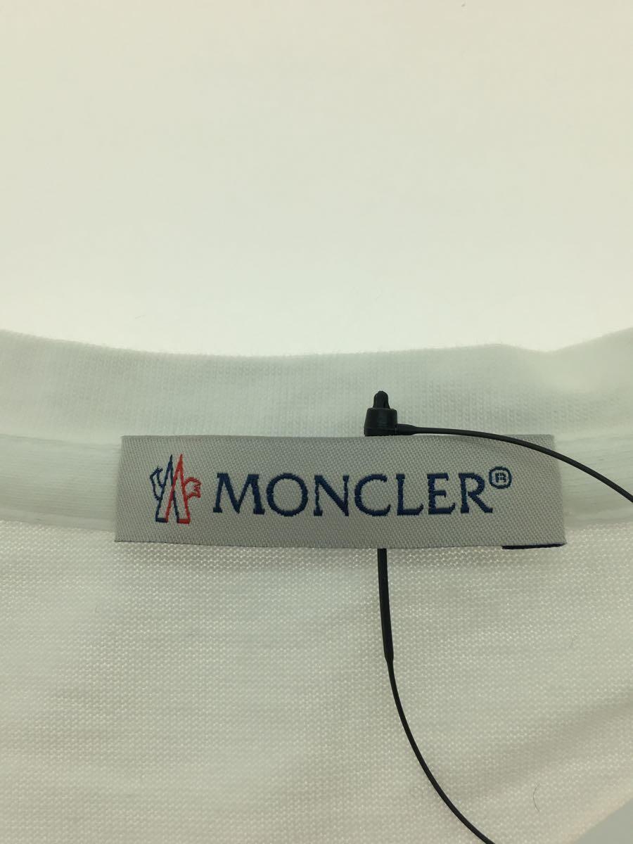 MONCLER◆Tシャツ/XS/コットン/WHT/h109p8c00001829et