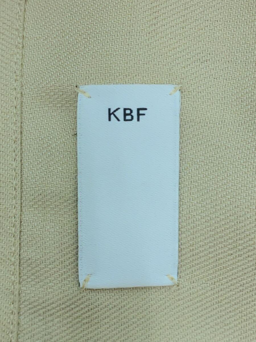 KBF◆KC94-26D120/オープンカラードッキングワンピース/FREE/ポリエステル/ベージュ_画像3