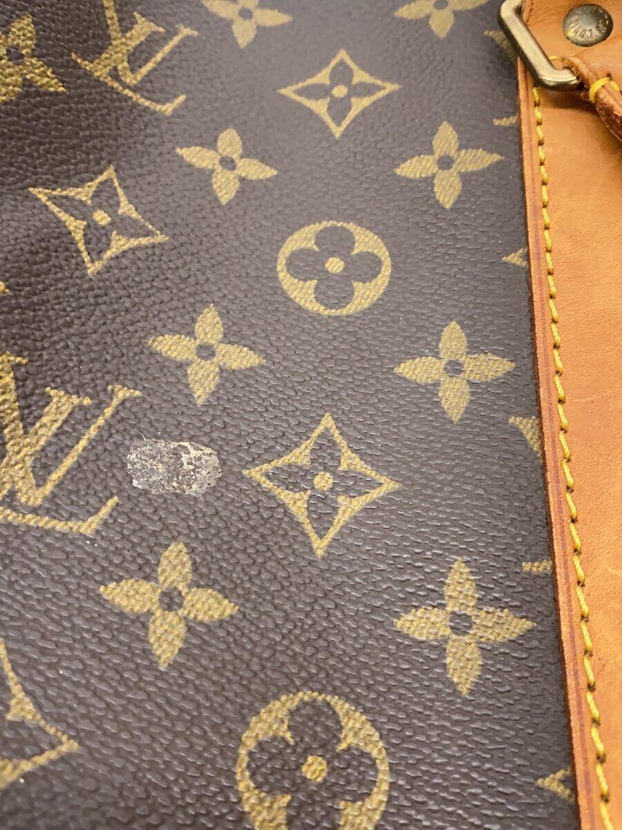 LOUIS VUITTON◆キーポル・バンドリエール45_モノグラム・キャンバス_BRW/PVC/BRW_画像7