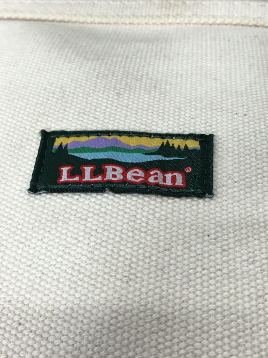 L.L.Bean* большая сумка / хлопок /WHT/ одноцветный /307241