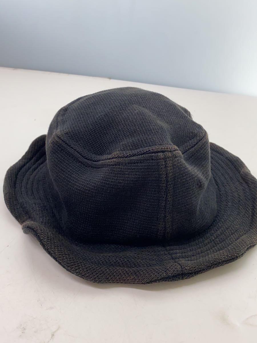 crepuscule◆PORK PIE HAT/ハット/-/コットン/BLK/メンズ/1903-013_画像2