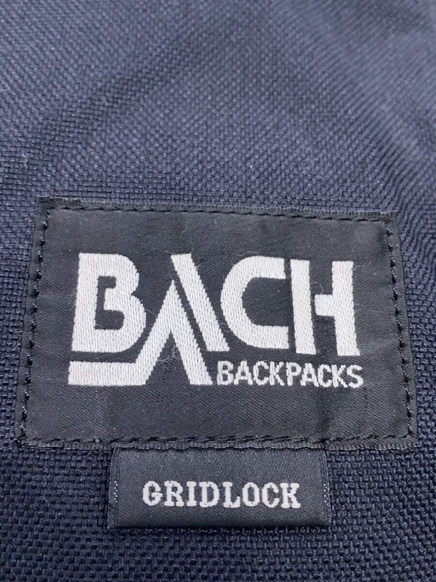 BACH◆リュック/BLK/GRIDLOCK_画像5