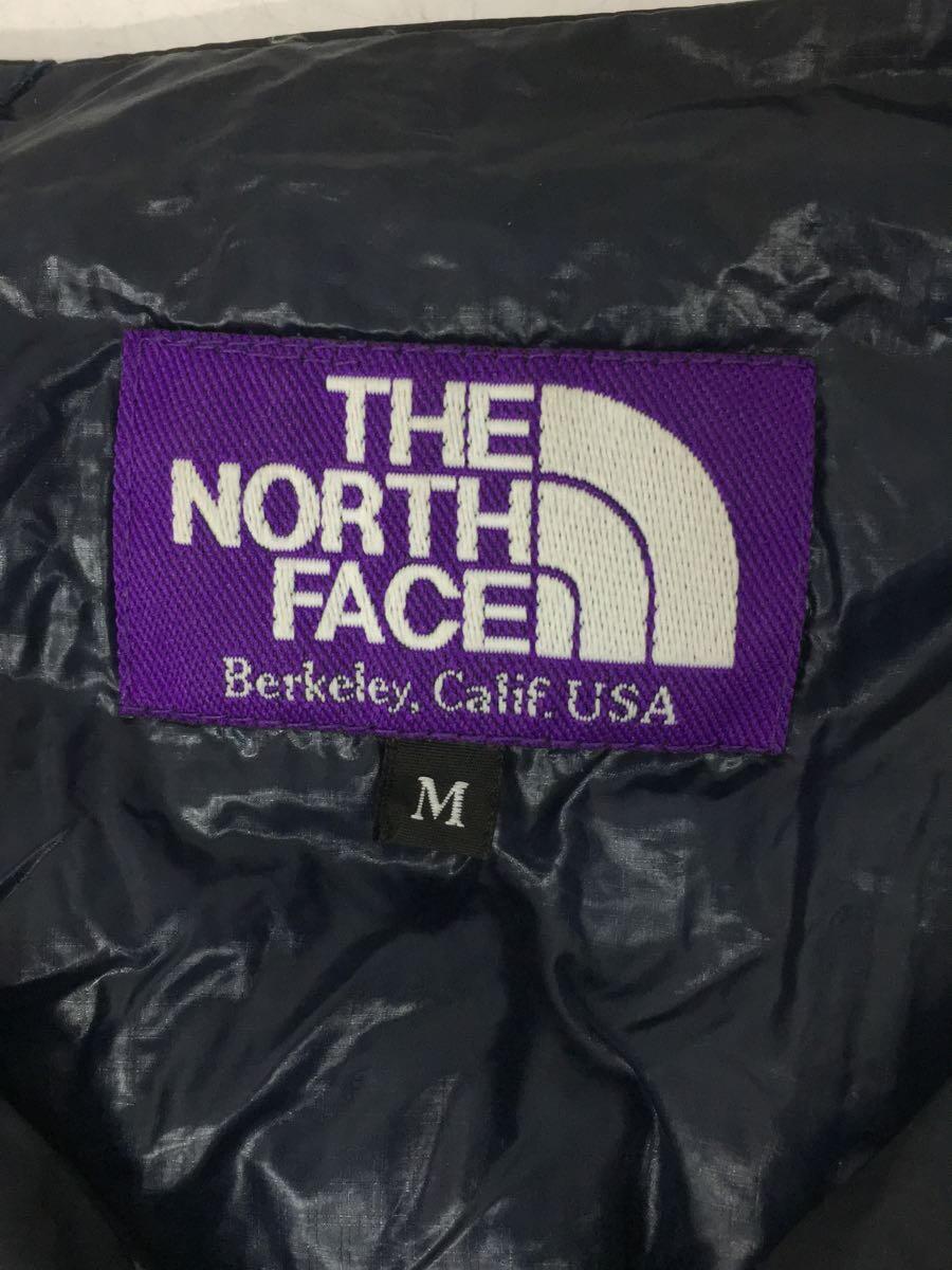 THE NORTH FACE PURPLE LABEL◆ダウンカーディガン/M/ポリエステル/NVY/無地_画像3