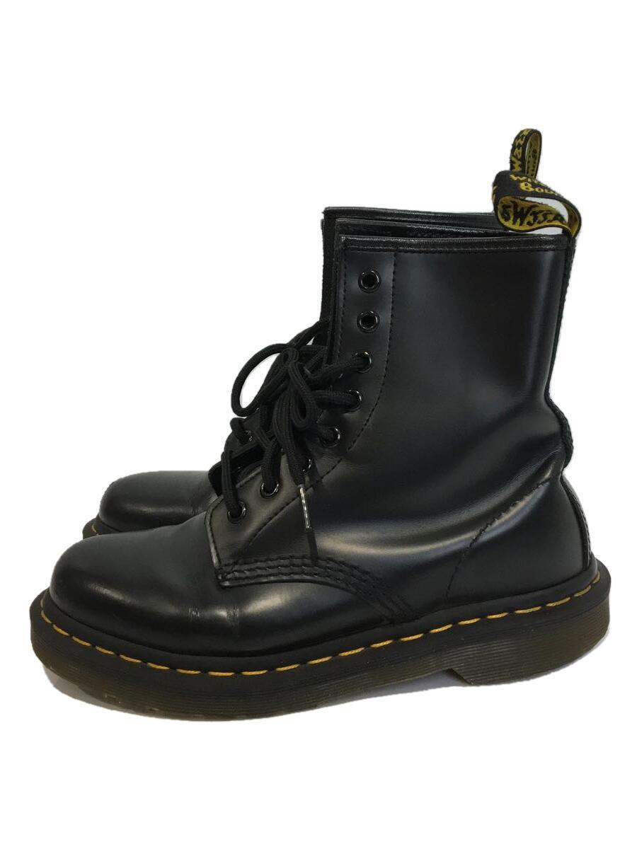 Dr.Martens◆つま先ダメージ有/ブーツ/UK4/ブラック_画像1