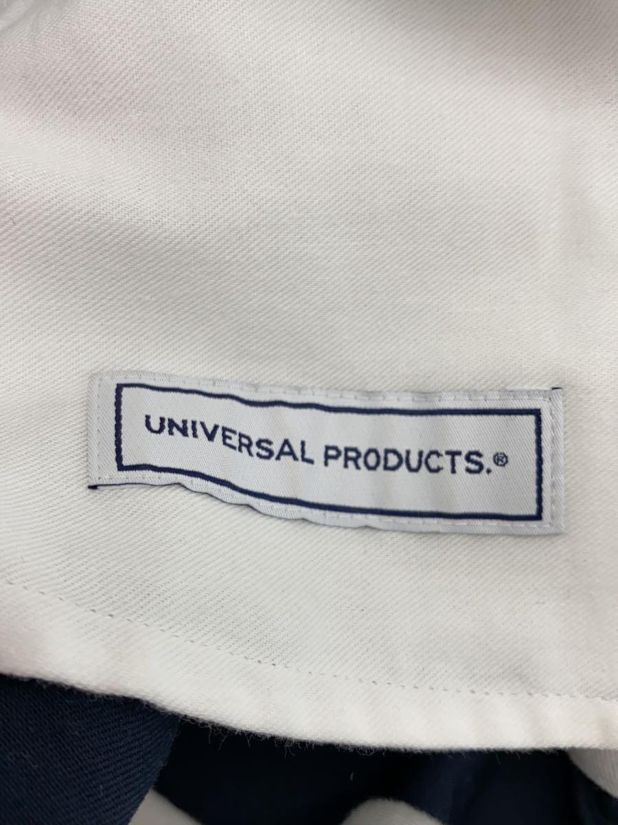 UNIVERSAL PRODUCTS◆COTTON 1TUCK TROUSERS/ストレートパンツ/3/コットン/NVY/213-60502_画像4
