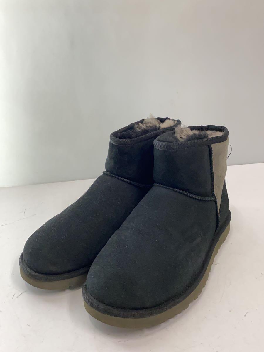 UGG australia◆ショートブーツ/26cm/BLK/スウェード/F20015G_画像2