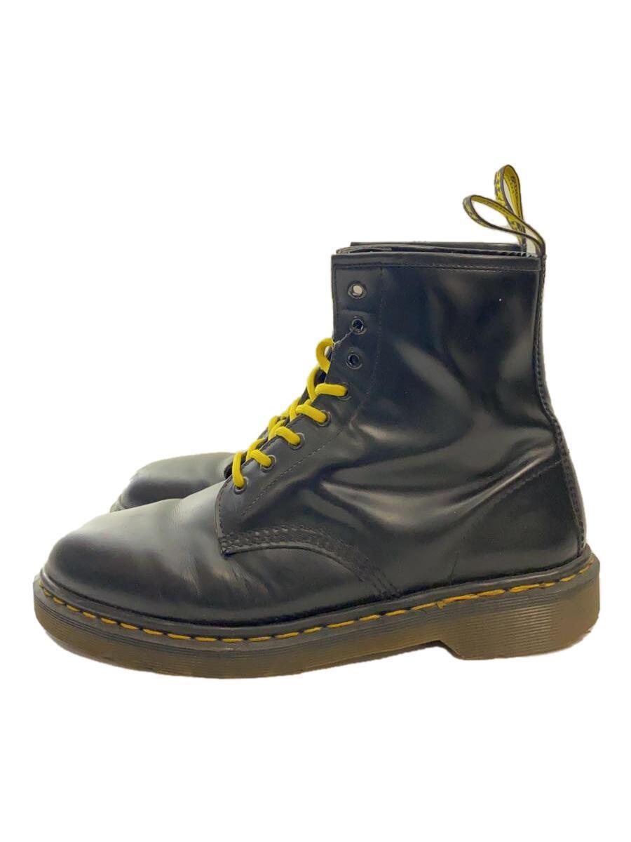 Dr.Martens◆レースアップブーツ/UK9/BLK/牛革