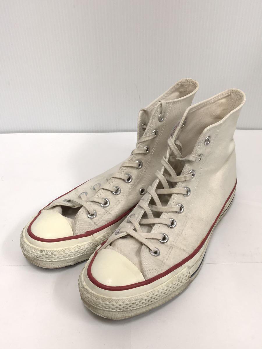 CONVERSE◆7SH01/ローカットスニーカー/US7.5/WHT/キャンバス_画像2