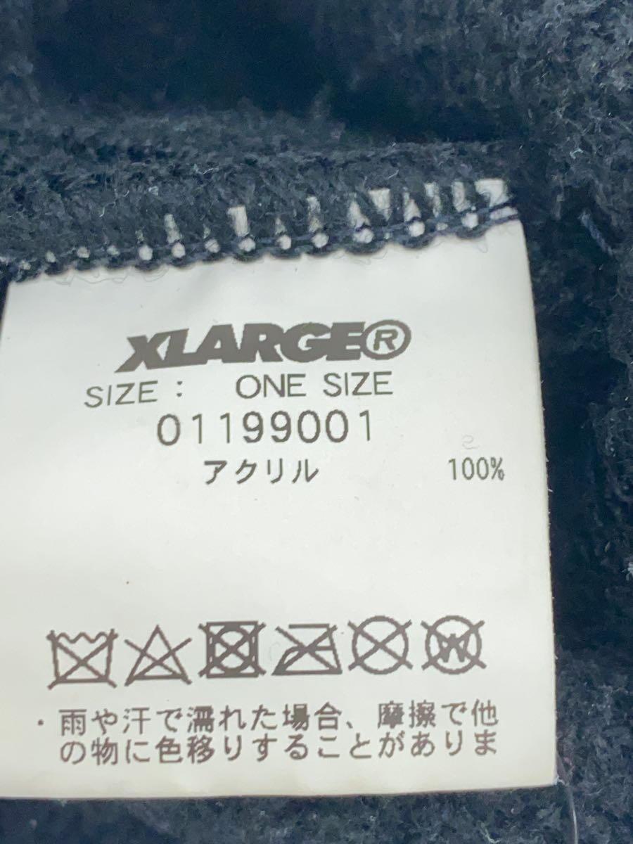 X-LARGE◆ニットキャップ/FREE/アクリル/BLK/メンズ/01199001_画像5