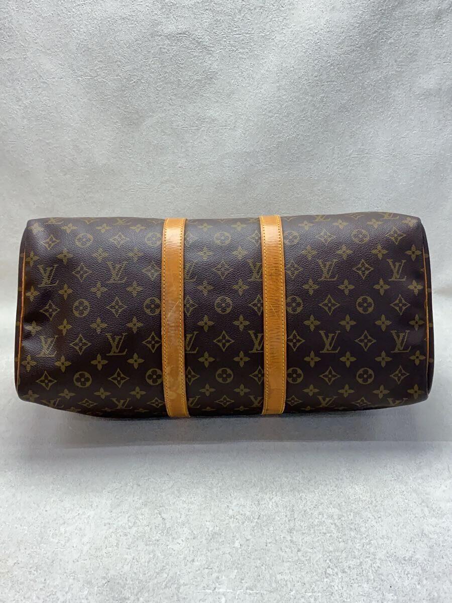 LOUIS VUITTON◆キーポル45_モノグラム・キャンバス_BRW/PVC/BRW_画像4