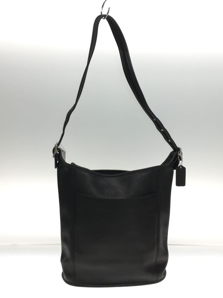 COACH◆バッグ/レザー/BLK/6457