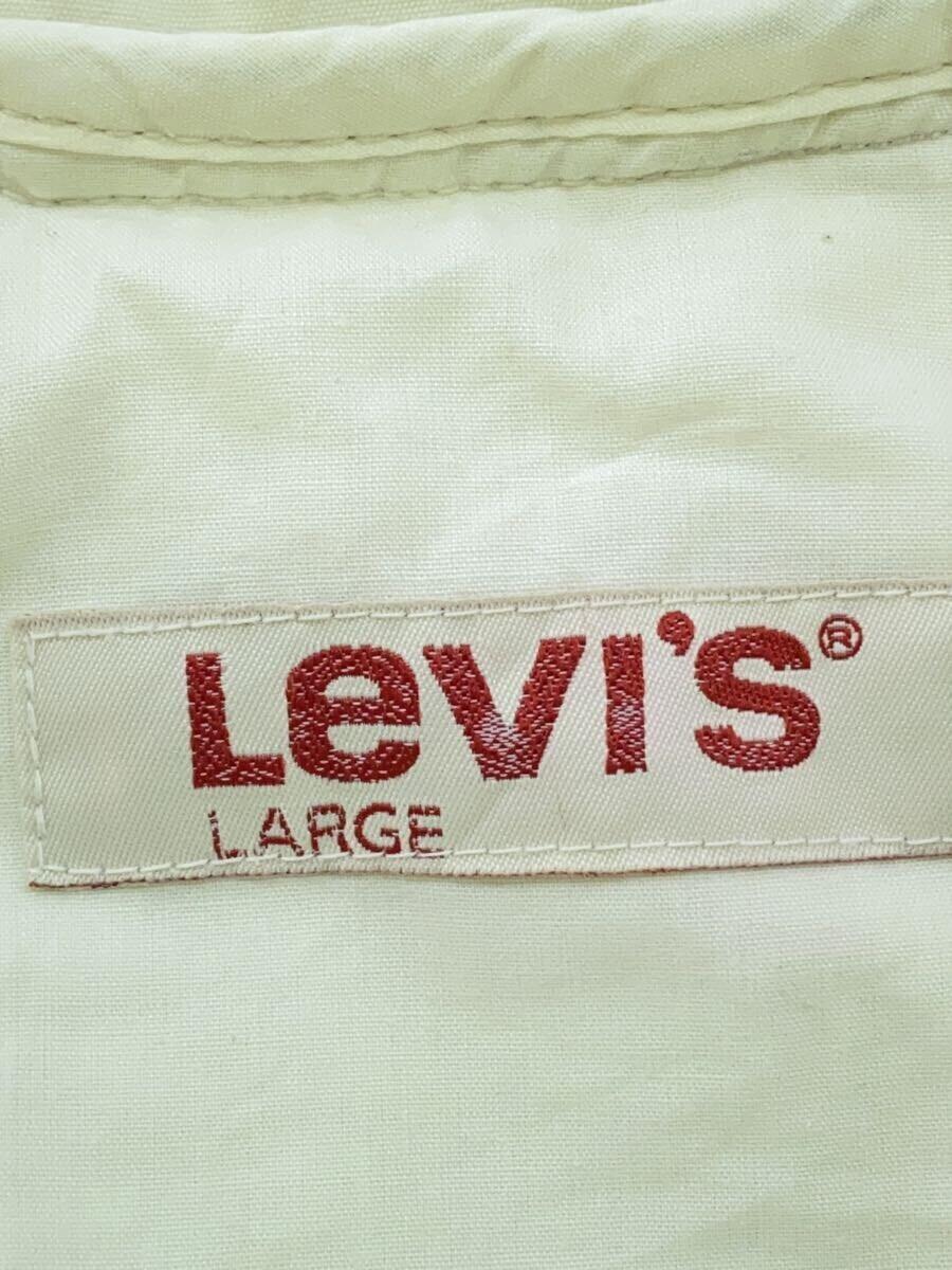 Levi’s◆ユーロリーバイス/ホワイト/スイングトップ/ジャケット/L/コットン/WHT_画像3