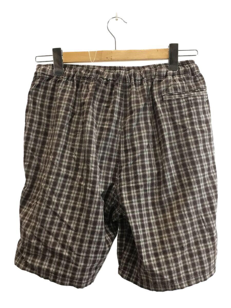 COMFORTABLE REASON* short pants /one/ cotton /BRW/ check 