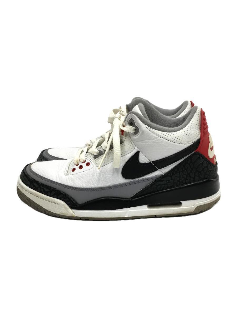 NIKE◆AIR JORDAN 3 RETRO TINKER NRG/エアジョーダンレトロ/ホワイト/AQ3835-160/2