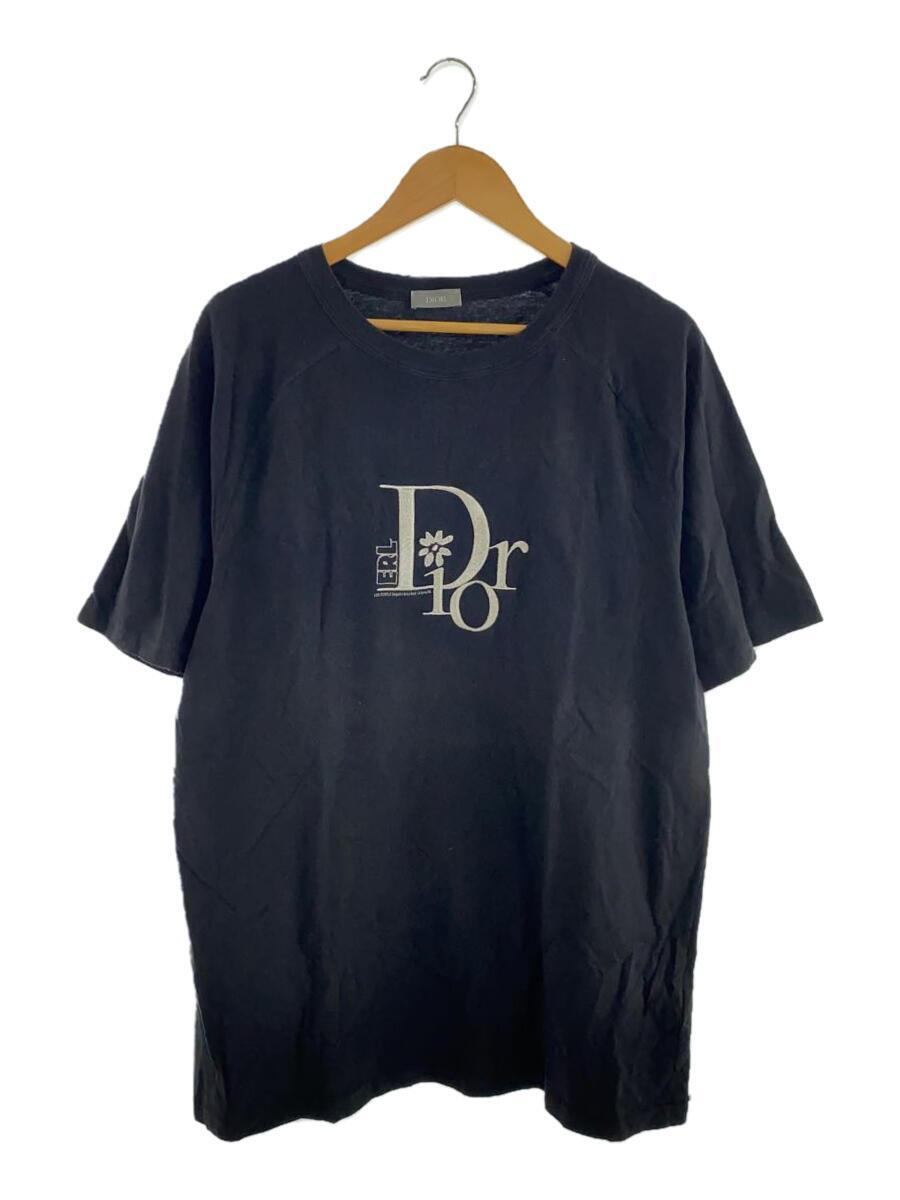 Dior HOMME◆Relaxed Fit Tee/Tシャツ/XL/コットン/BLK/313J647A0817