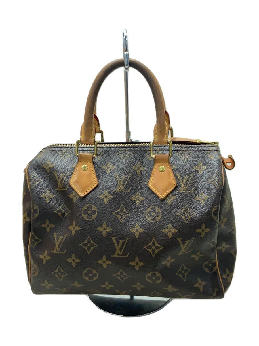 LOUIS VUITTON◆2)スピーディ25_モノグラム・キャンバス_BRW/PVC/BRW_画像1