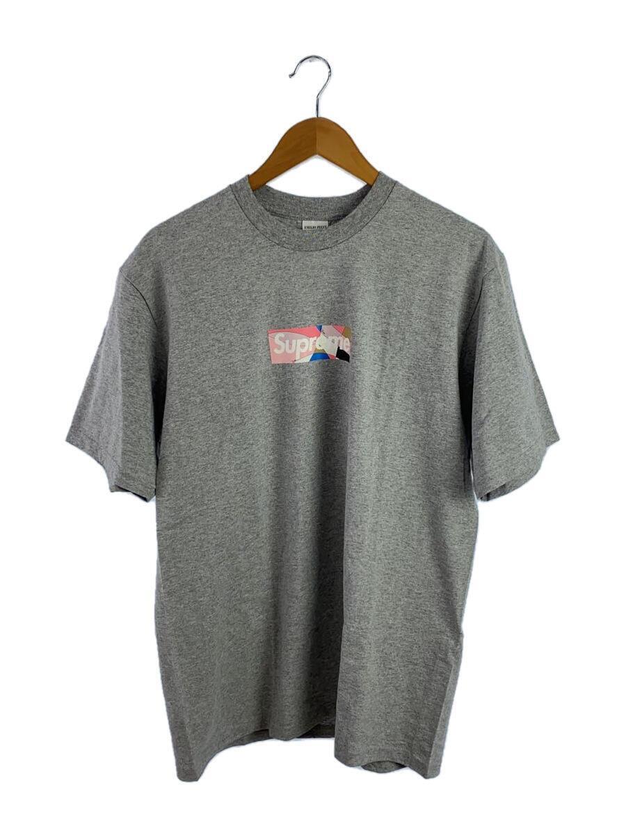 Supreme◆Tシャツ/M/コットン/GRY/PUCCI BOX LOGO TEE_画像1