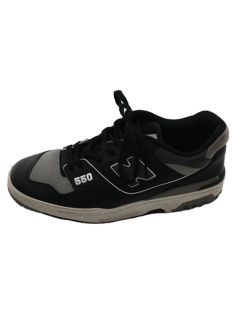 NEW BALANCE◆ローカットスニーカー/28cm/BLK/BB550SR1