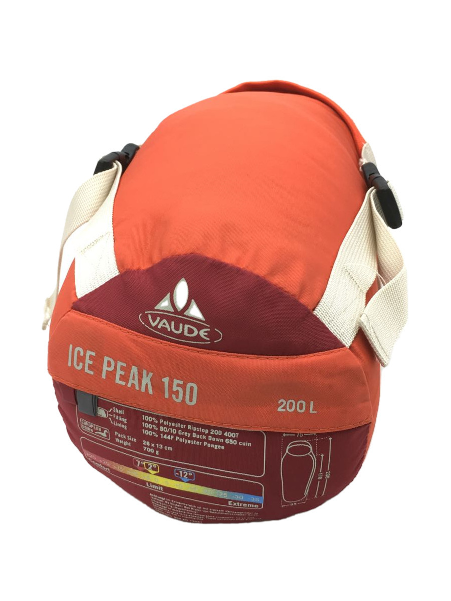 2024年新作 VAUDE◇ファウデ/ダウンシュラフ/ICEPEAK150/レッド その他