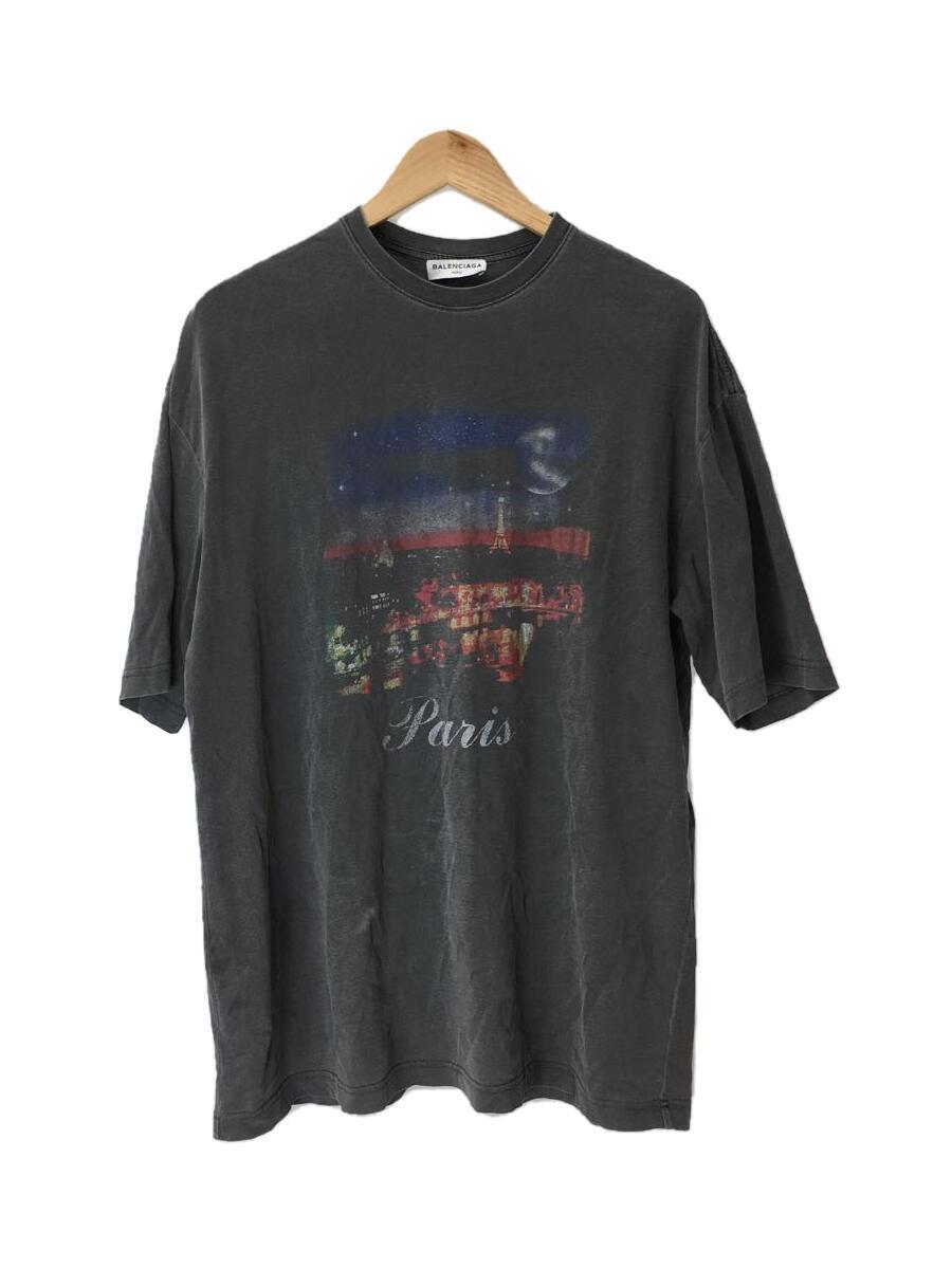 BALENCIAGA◆Tシャツ/XS/コットン/GRY/482382