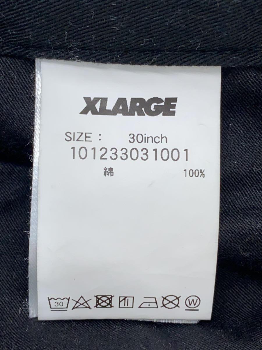 X-LARGE◆PANELED WIDE LEG PANTS/30/コットン/BLK/101233031001_画像5