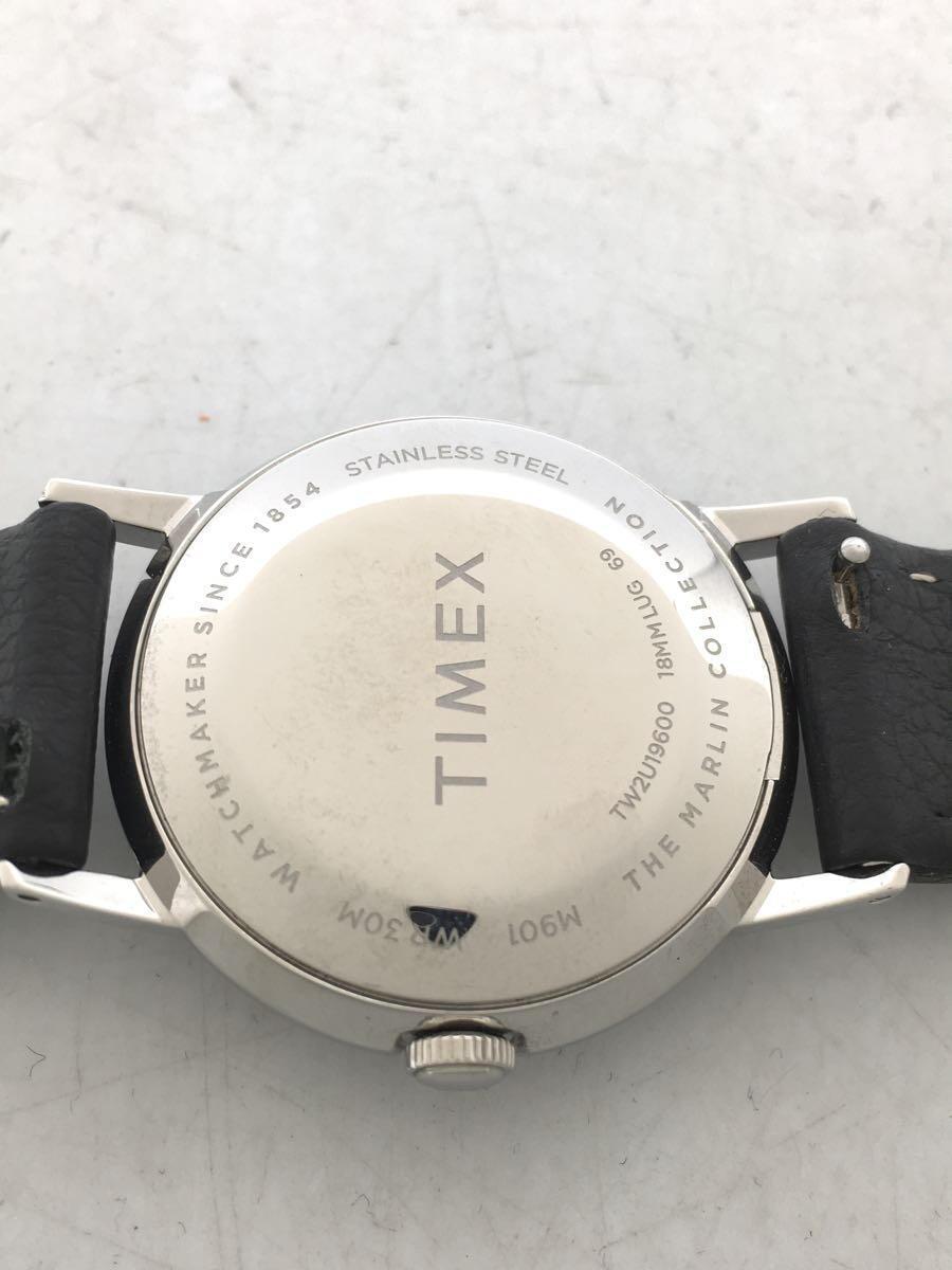 TIMEX◆クォーツ腕時計/アナログ/ブラック/TW2U19600_画像3