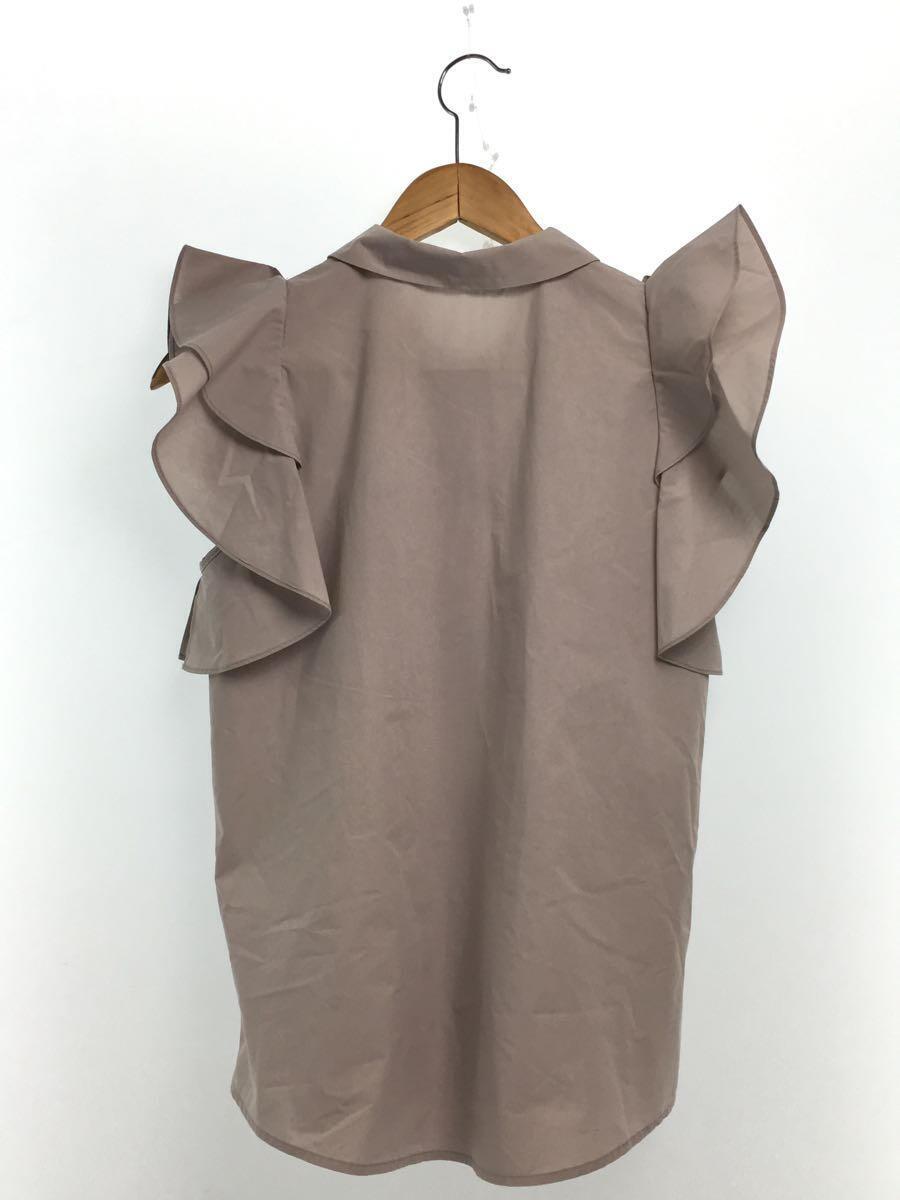 SNIDEL*22SS/ North li frill bow Thai blouse /one/ cotton /PNK/SWFB224022