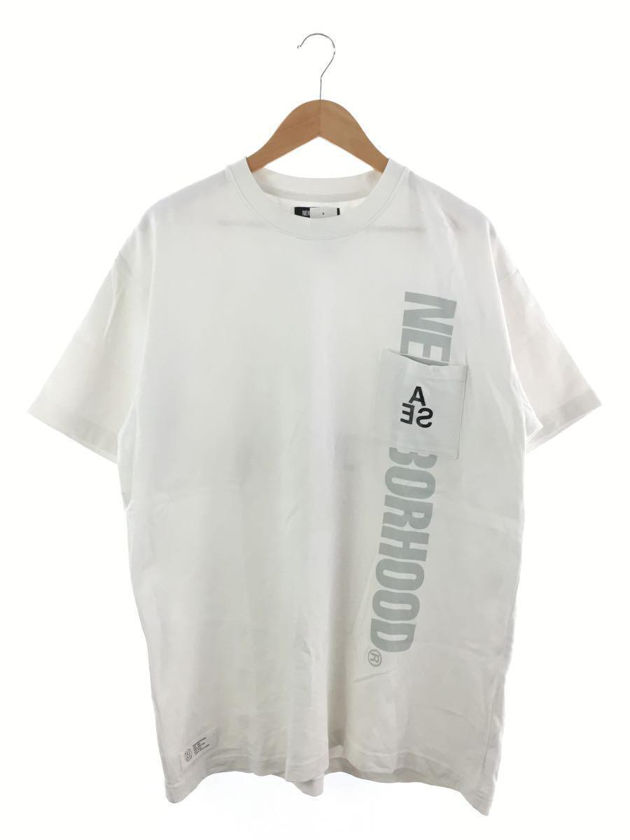 NEIGHBORHOOD◆Tシャツ/XL/コットン/WHT/221FRWSN-STM04S