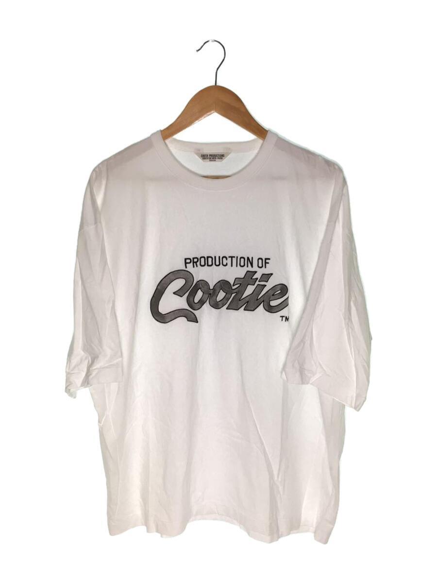COOTIE◆Tシャツ/M/コットン/CTE-23S336/Embroidery Oversized S/S Tee
