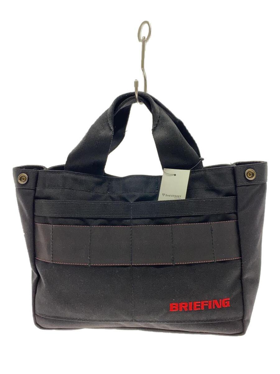 BRIEFING◆BRIEFING GOLF/ゴルフトートバッグ/カートバッグ/4.4L/ナイロン/BLK/BRG203T15