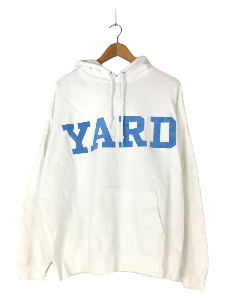 JACKSON MATISSE◆YARD Parka/パーカー/L/コットン/ホワイト/プルオーバー/JMG23SS009