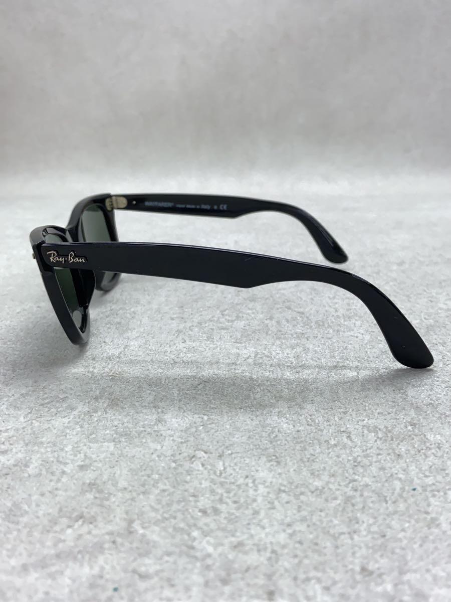 Ray-Ban◆WAYFARER/サングラス/プラスチック/BLK/GRN/メンズ/RB2140-F 901/小傷有_画像3