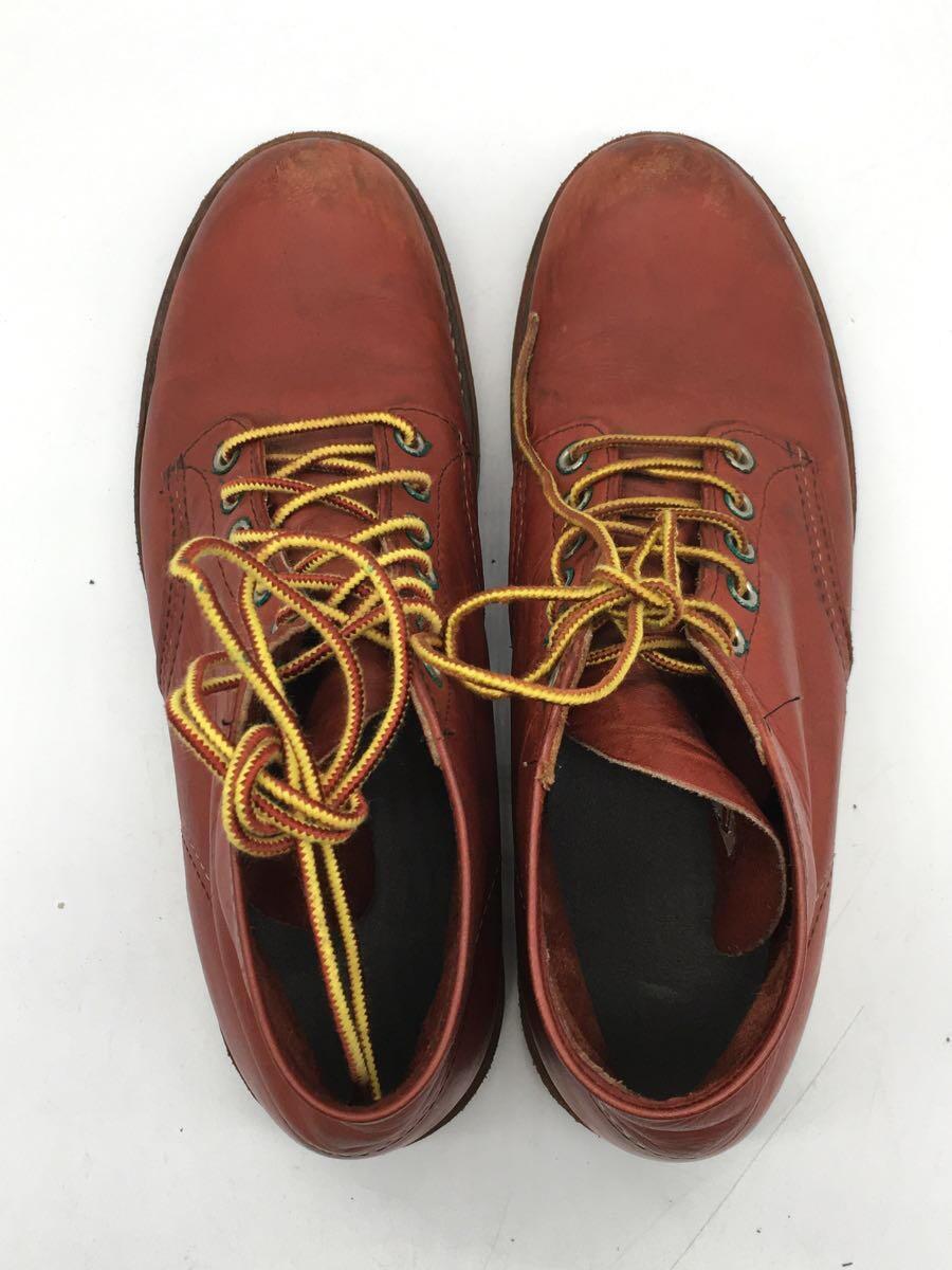RED WING◆レースアップブーツ・6インチクラシックプレーントゥ/US9/RED_画像3
