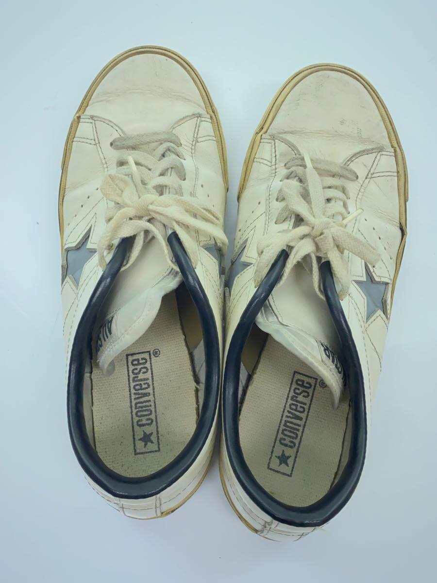 CONVERSE◆MADE IN JAPAN/ワンスター/ローカットスニーカー/SIZE:7.5/ホワイト_画像3