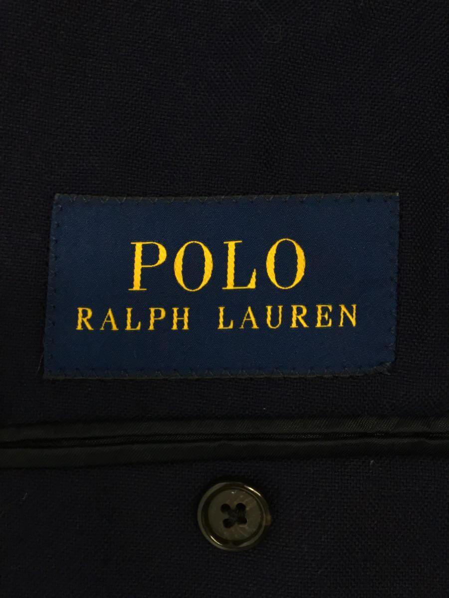 POLO RALPH LAUREN◆テーラードジャケット/40/ウール/NVY/無地/MNBLSPCM7A102/USA製_画像3