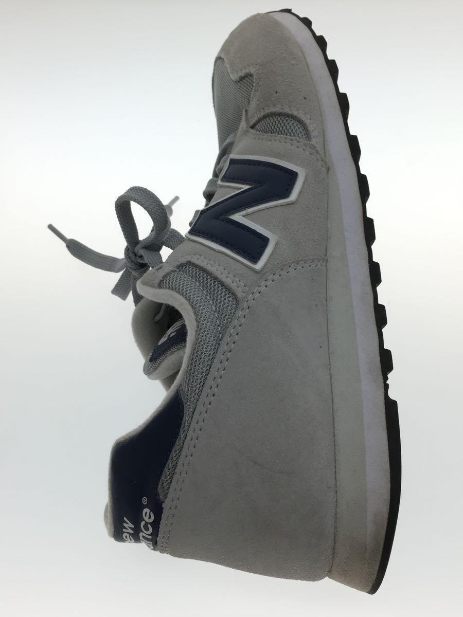 NEW BALANCE◆ローカットスニーカー/27cm/グレー/スウェード/ml373grn_画像8