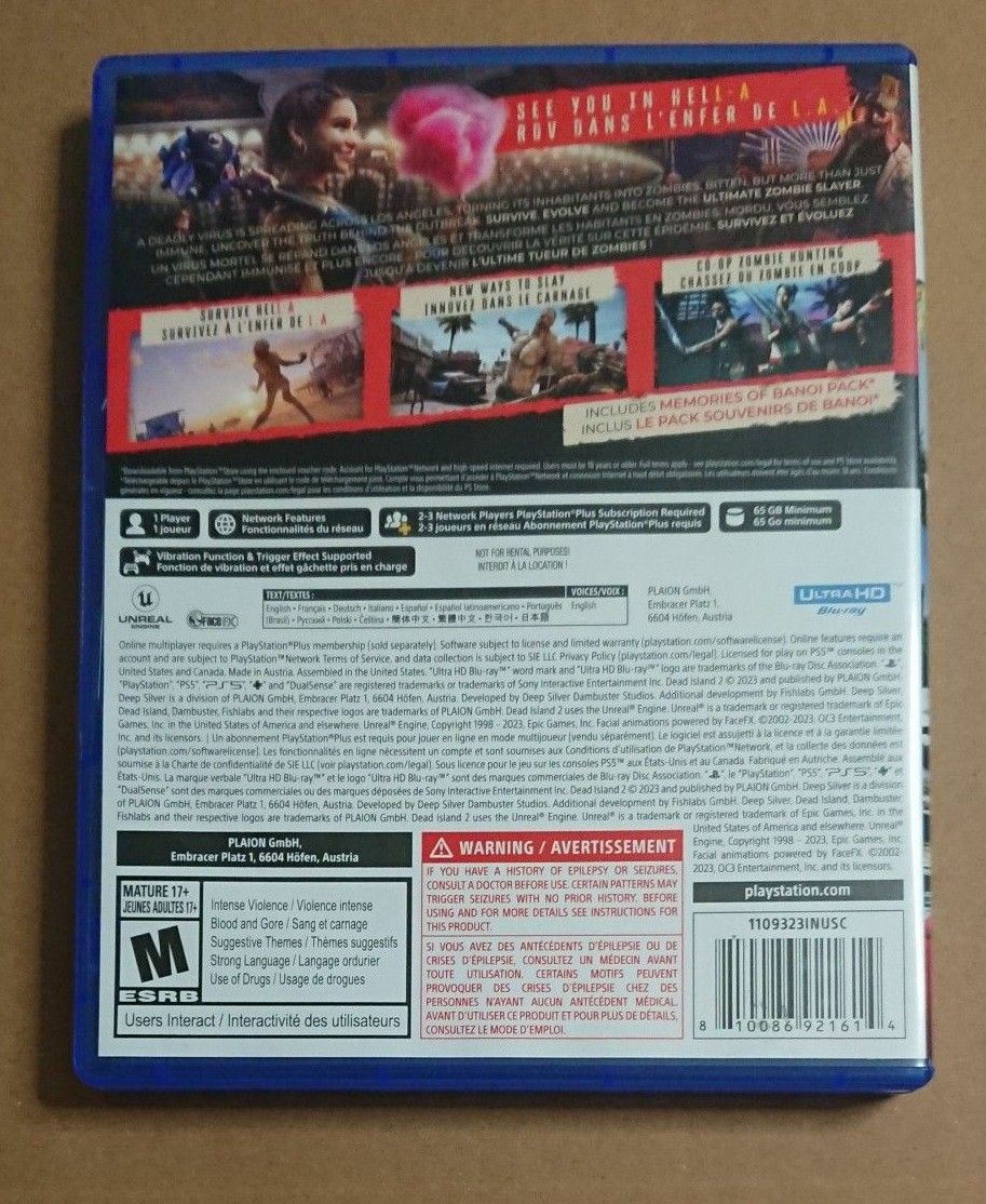 PS5ソフト】【北米版】 DEAD ISLAND 2 デッドアイランド2|Yahoo