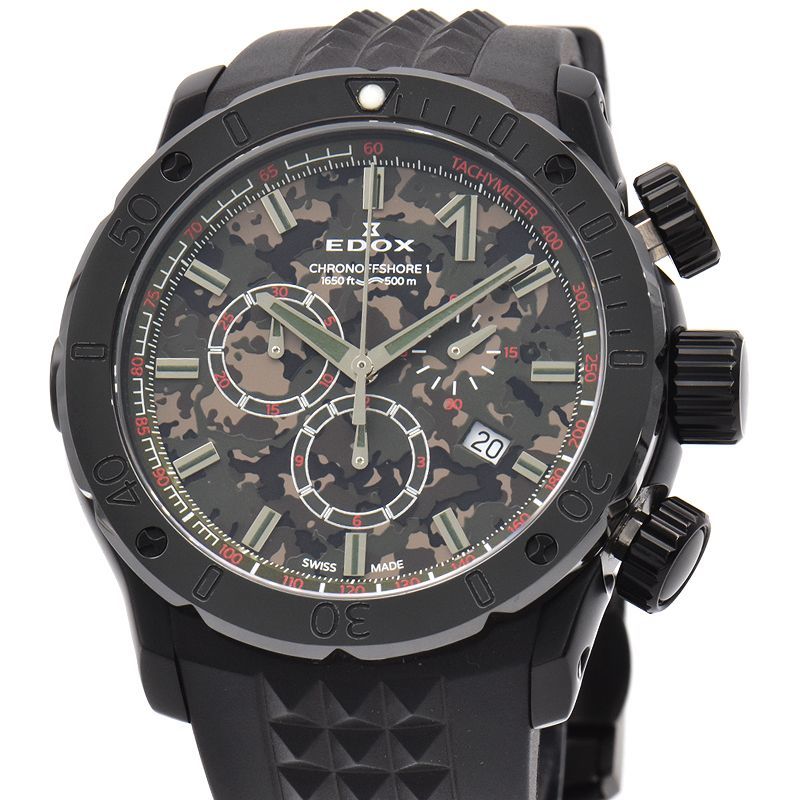  Ed ks мужской Chrono offshore 1 хронограф Limited Edition 10221-37N1-VM1-S ограничение 500шт.@ кварц наручные часы б/у бесплатная доставка 