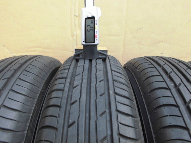 送料激安 ￥3000円～ 軽自動車 145/80R12 12X3.5J PCD100 YOKOHAMA ES32 4本 2022年製_画像3