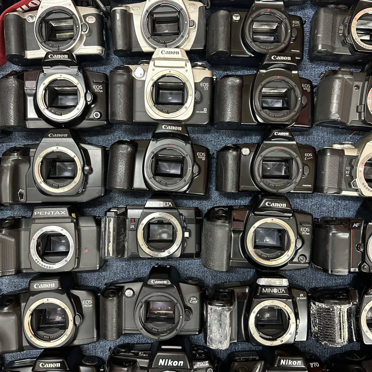 大量！計70点　一眼レフ　フィルムカメラ　まとめ売り　Canon Nikon PENTAX MInolta 等 まとめ　ジャンク品　C001_画像6