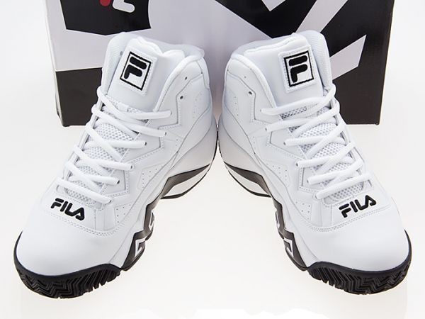 新品/FILA/フィラ/MB/JAMAL MASHBURN/ジャマール・マシュバーン/白/黒/WHITE/BLACK/ホワイト/ブラック/fhe102-005/26.0cm_画像1