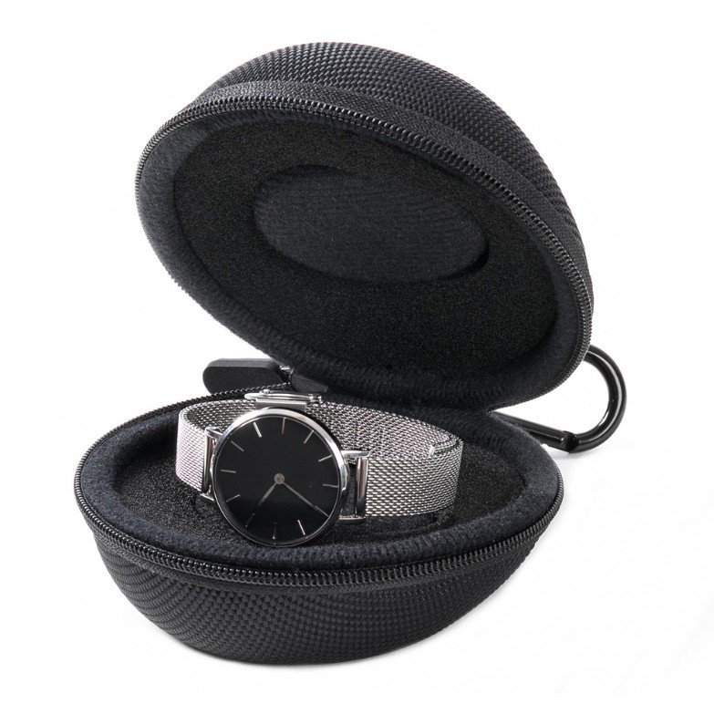 【vaps_5】腕時計ケース 1本用 シングル 持ち運び 携帯ケース 時計収納ボックス 男女兼用 旅行 送込_画像1