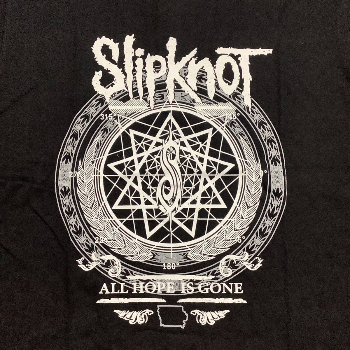 SR14C1. バンドデザインTシャツ　XLサイズ　SlipknoT ① スリップノット_画像2