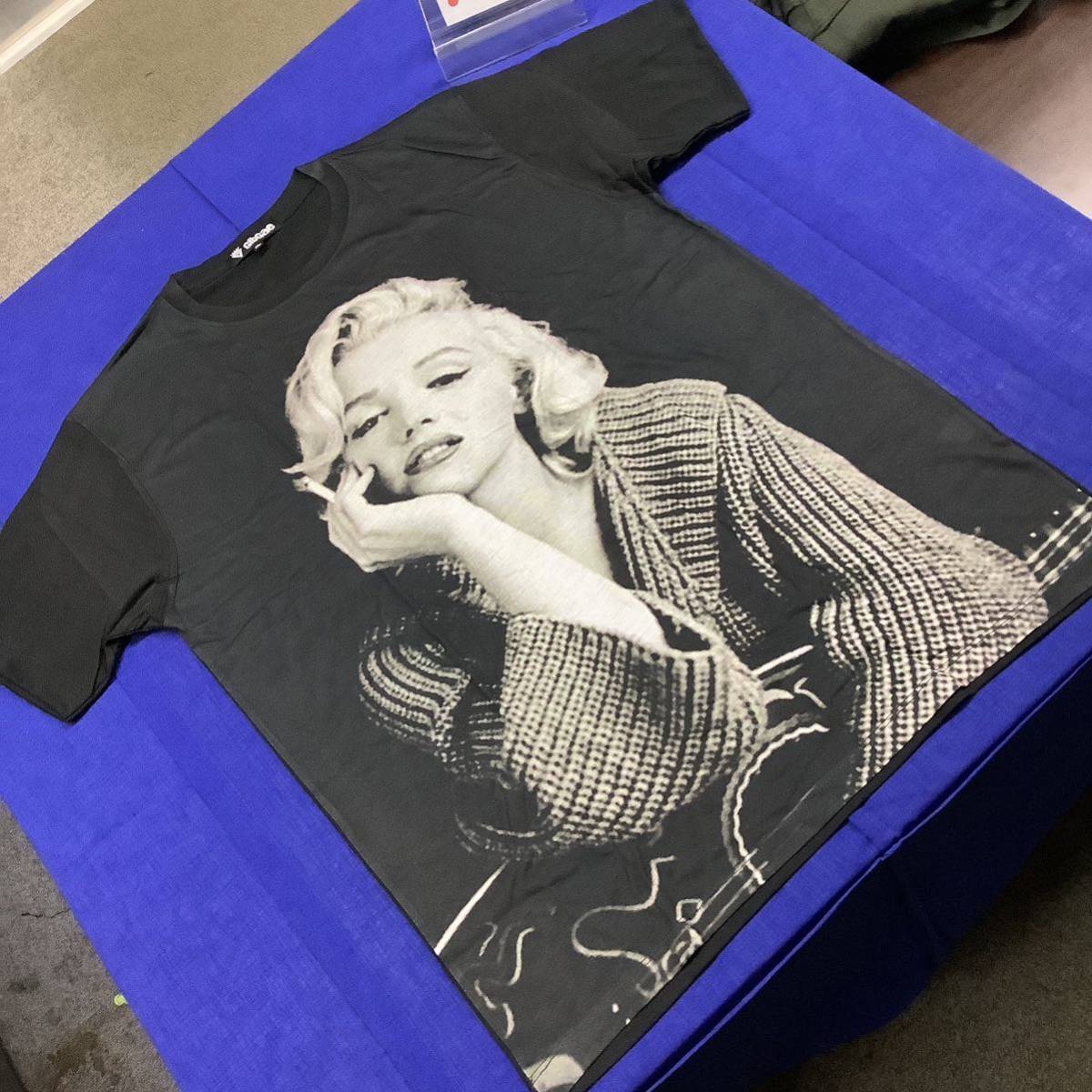 DBR7C2. デザインTシャツ　XLサイズ　Marilyn Monroe ② マリリンモンロー