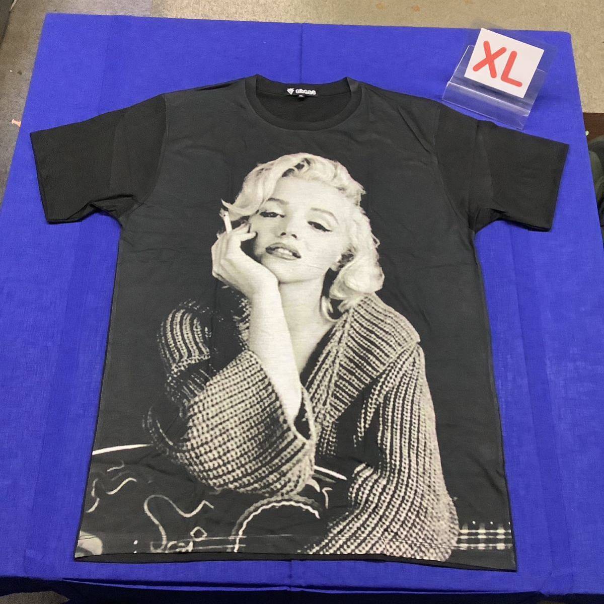 DBR7C2. デザインTシャツ　XLサイズ　Marilyn Monroe ② マリリンモンロー