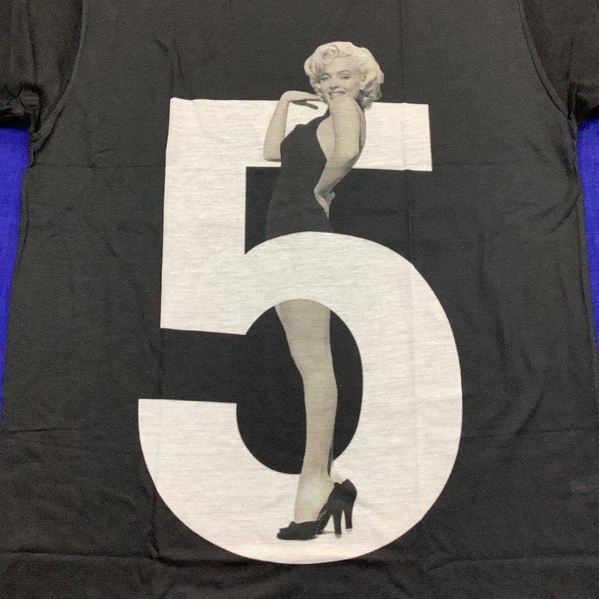 DBR7A2. バンドTシャツ　Mサイズ　Marilyn Monroe マリリンモンロー　半袖
